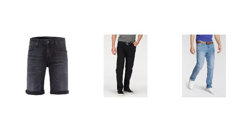 Preisvergleich: Cross Jeans Herren Jeans Short LEOM – Regular Fit – Grau Blau Schwarz W27-W46